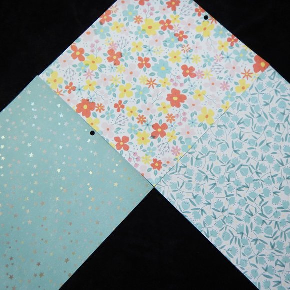 12x12 Scrapbook Paper 24 Cardstock Pride Rainbow LGBT Happy Day Hearts Flag June - Picture 7 of 10